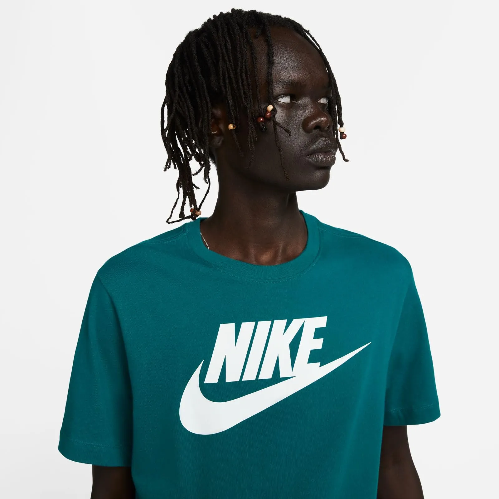 Nike Maglietta a Maniche Corte da Uomo M NSW Tee Icon Futura - immagine 4