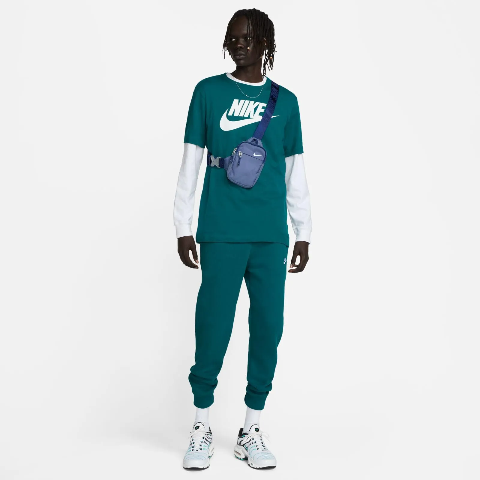 Nike Maglietta a Maniche Corte da Uomo M NSW Tee Icon Futura - immagine 5