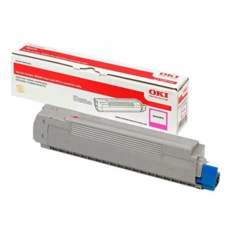 Cartuccia Toner Originale Oki 46508710 Magenta - immagine 1