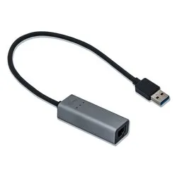 Adattatore di rete Gigabit (1000Base-TX) METAL Type A Grey U3METALGLAN - immagine 1