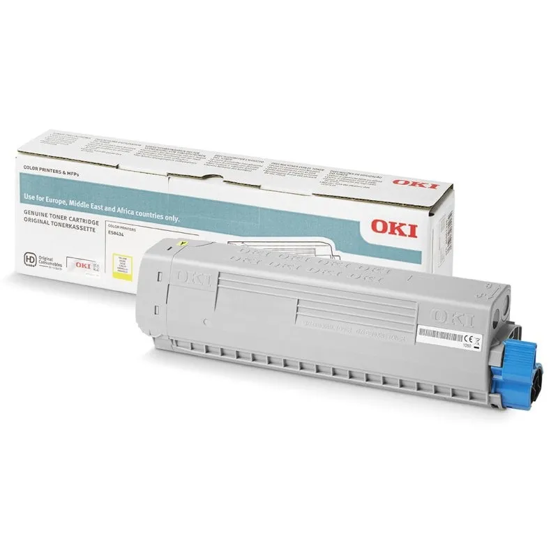 OKI 46861325 cartuccia toner 1 pezzo(i) Originale Giallo - immagine 1