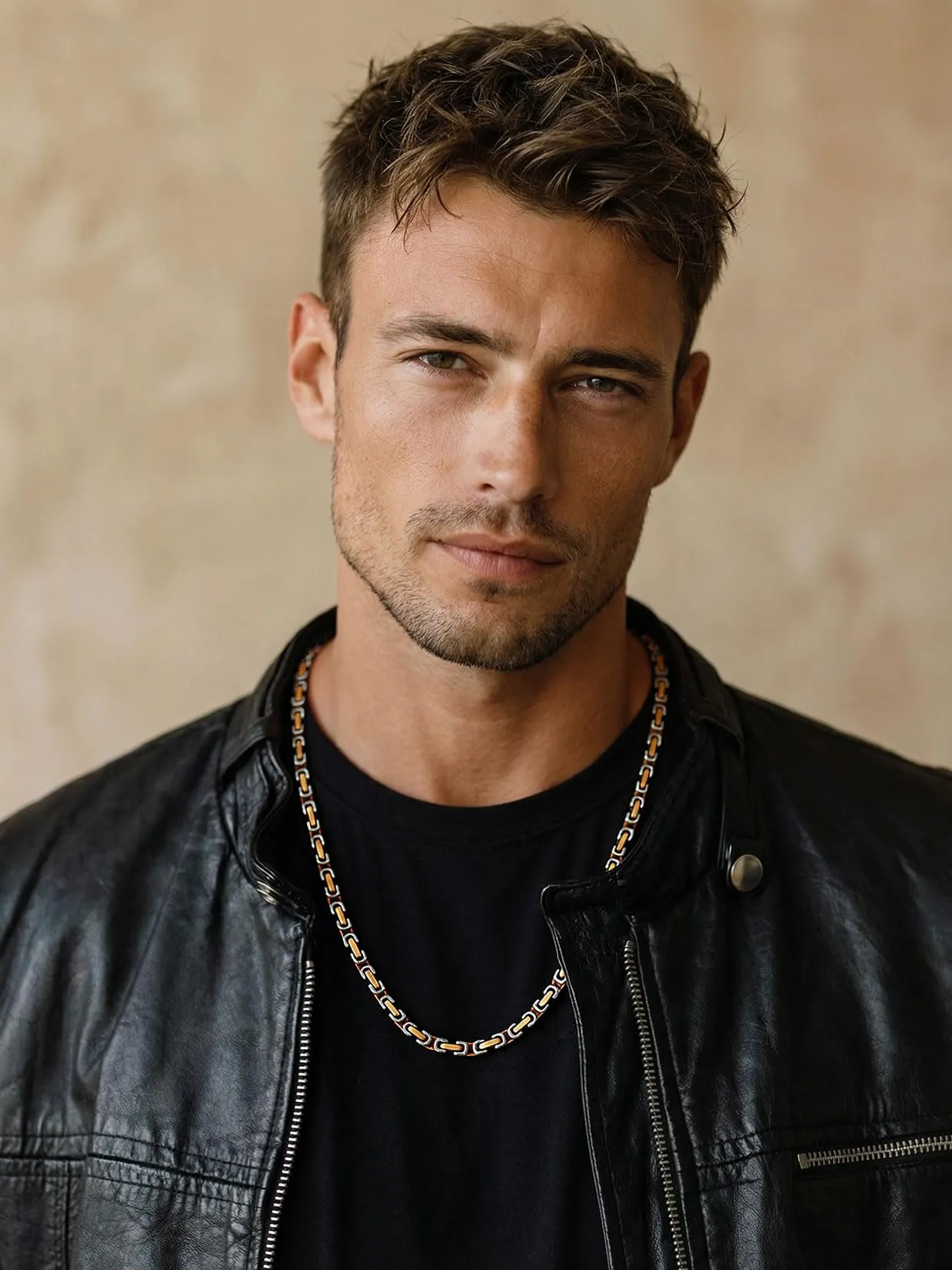 ChainsPro Collana Uomo Donna in Acciaio Inossidabile, 4 mm Catena Collana Uomo Oro Argento Lunga 76cm, Collana Bizantina Uomo Ragazzo Necklace for Men Hiphop Rapper, Idee Regalo per Natale Compleanno - immagine 3