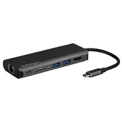 HUB 7 in 1 Docking Station USB C Black DKT30CSDHPD - immagine 1
