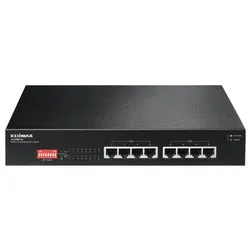 Switch di rete 8 porte SMB 1G Poe+ PoE+ Black GS 1008P V2 Gigabit (1000Base-TX) - immagine 1
