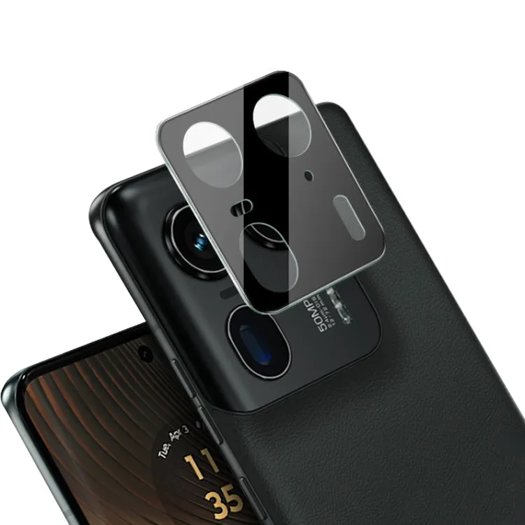 Pellicola protettiva per fotocamera posteriore Techsuit per Motorola Edge 50 Ultra, vetro temperato, nero - immagine 1
