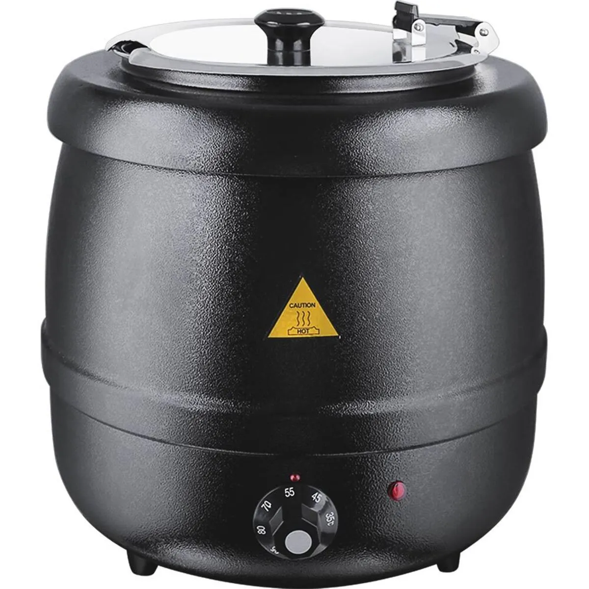 Stalgast Pentola elettrica per zuppa, 10 litri; 8500 ml, 34x37 cm (LxH); nero - immagine 1