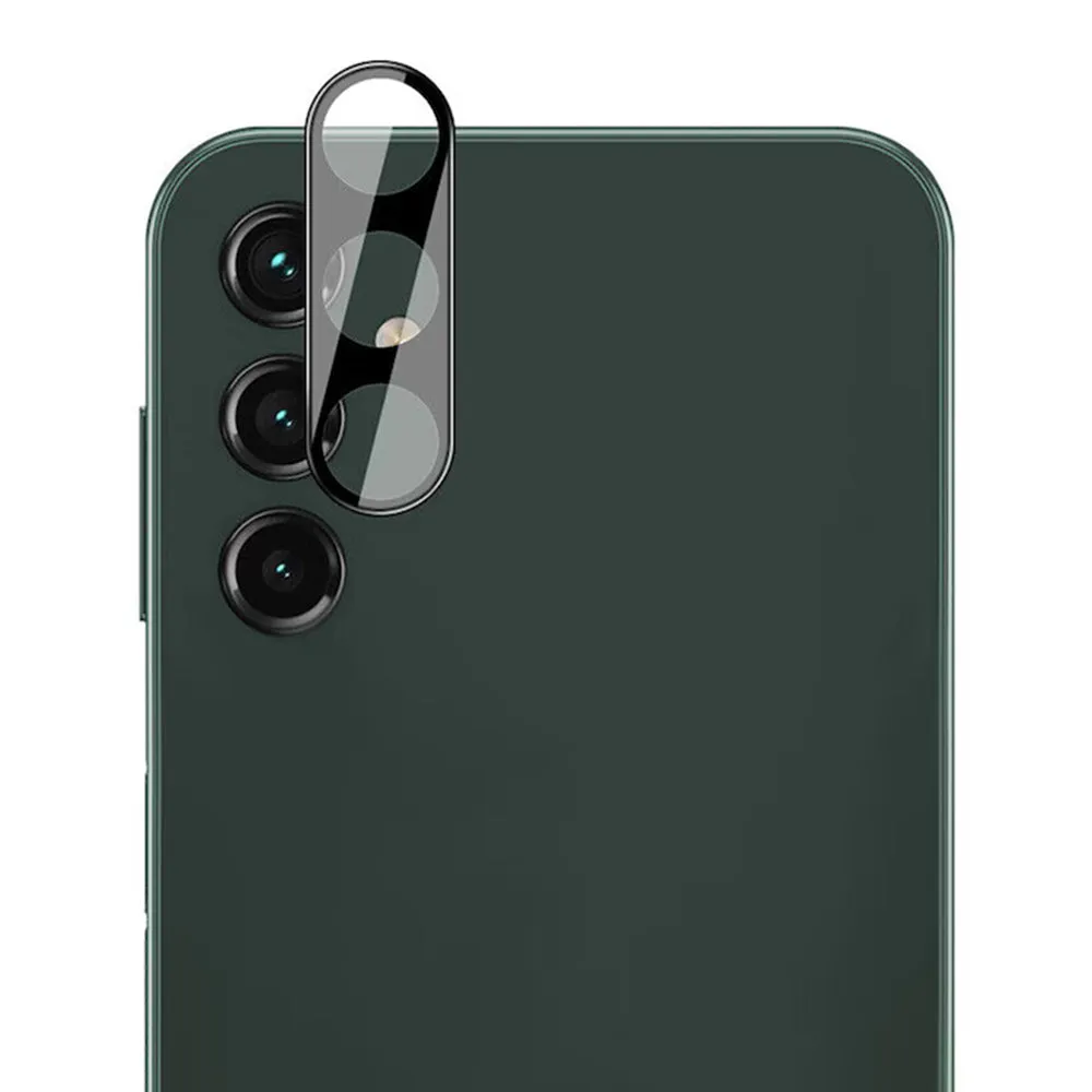 Pellicola protettiva per fotocamera posteriore Techsuit per Samsung Galaxy A16 5G A166 / A16 4G A165, vetro temperato, nero - immagine 1
