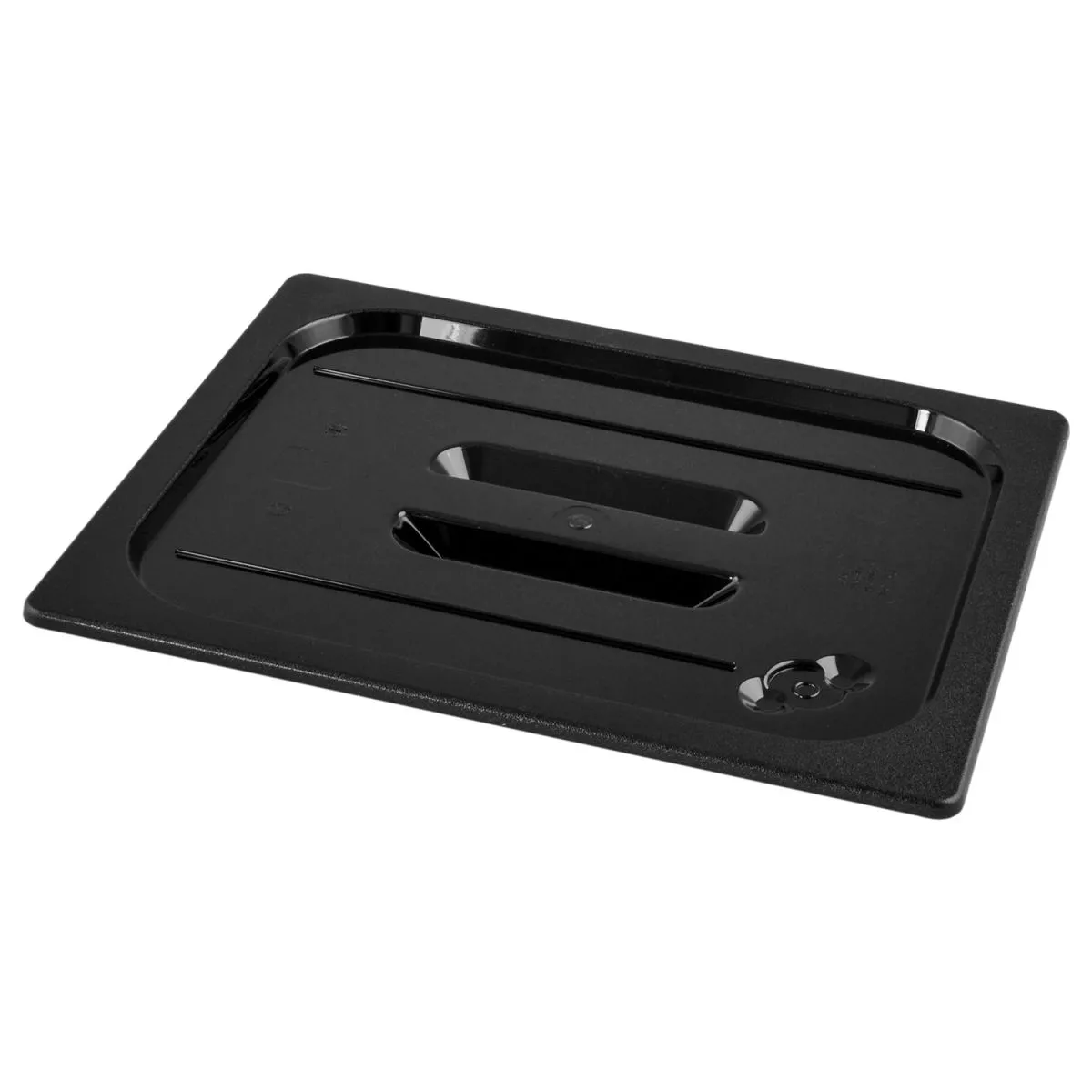 VEGA Coperchio per gastronorm 1/2 Nero; GN 1/2, 32.5x26.5 cm (LxL); nero - immagine 1