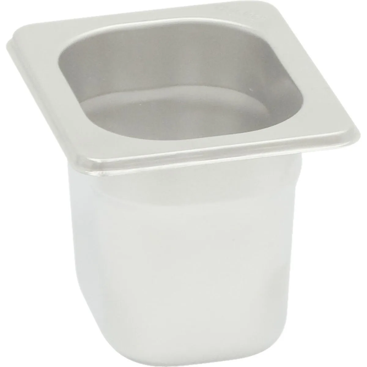Stalgast Contenitori gastronorm serie STANDARD, gastronorm 1/12 (100 mm); GN 1/12, 0.5 l, 13.2x10.8x10 cm (LxLxP); argento - immagine 1