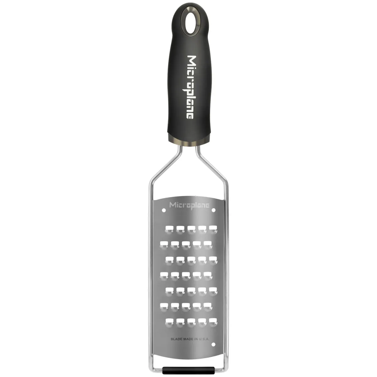 Microplane Grattugia maglia larga Extra-Coarse; 31.5x7.5x3 cm (LxLxH); nero - immagine 1