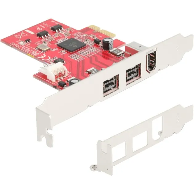 PCIe x1 > 2x FireWire 800 + 1x FireWire 400, Scheda di interfaccia - immagine 1