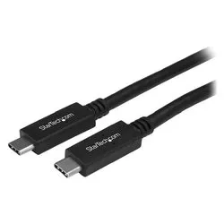 Cavo USB C 60W Black 0,5m USB31CC50CM - immagine 1