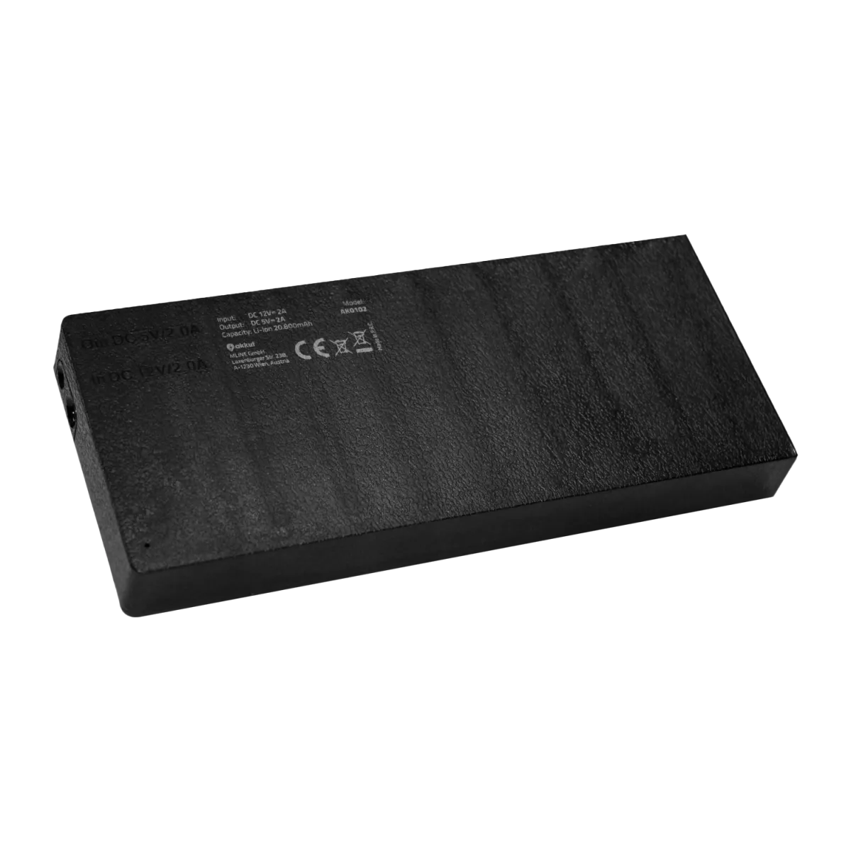 akkut Caricabatterie portatile di ricambio per DOUBLESCREEN PEAK; nero - immagine 1