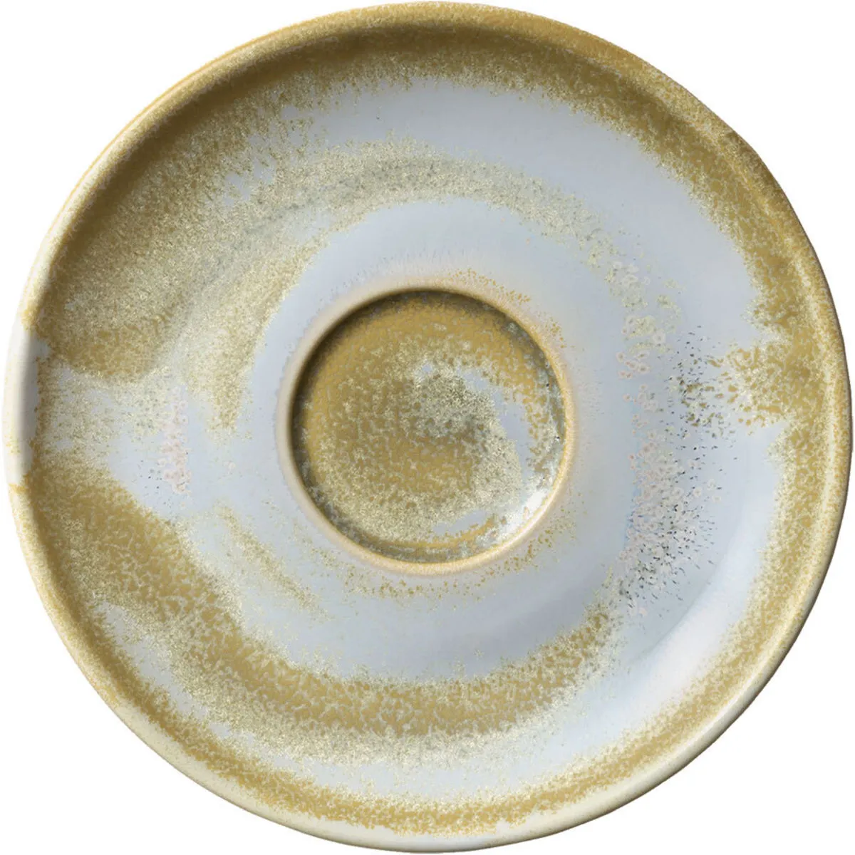 6x HEART&SOUL Piattino sottotazza Perfect Match Breeze; 11.5x1.2 cm (ØxH); oro/blu chiaro/bianco; rotonda; 6 pz. / Pacco - immagine 1