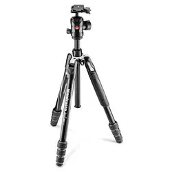 Treppiede con Testa 12 Kg BEFREE Advanced Gt con Testa a Sfera Black e Silver MKBFRTA4GT BH - immagine 1