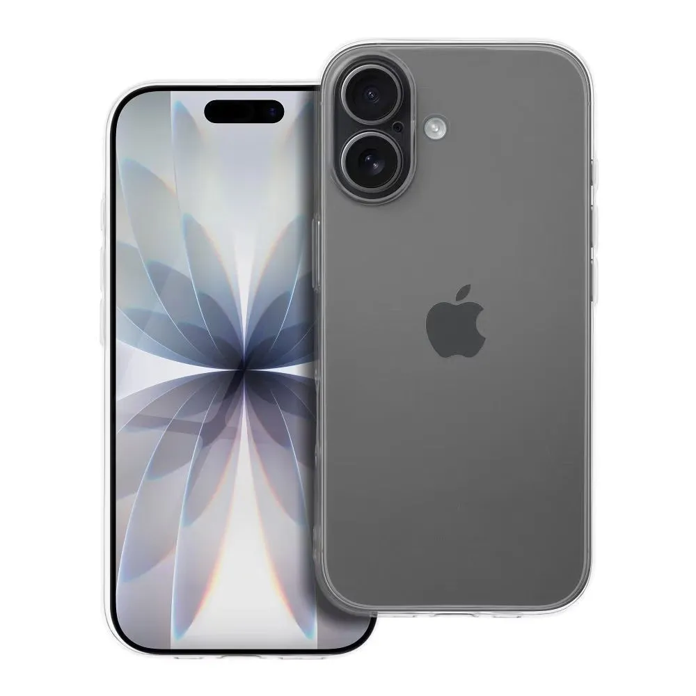 Custodia con Protezione per Fotocamera per Apple iPhone 17, OEM, 2mm, Trasparente - immagine 1