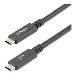 Cavo USB C 100W Black 1,8m USB315C5C6 - immagine 1