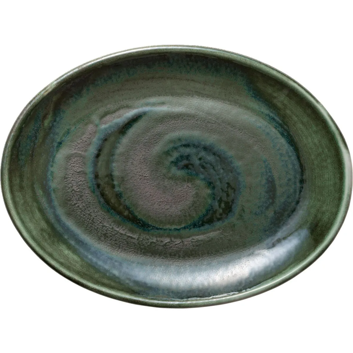 6x HEART&SOUL Piatto Perfect Match Avocado coup; 25.3x18.9x2.6 cm (LxLxH); verde/bianco; 6 pz. / Pacco - immagine 1