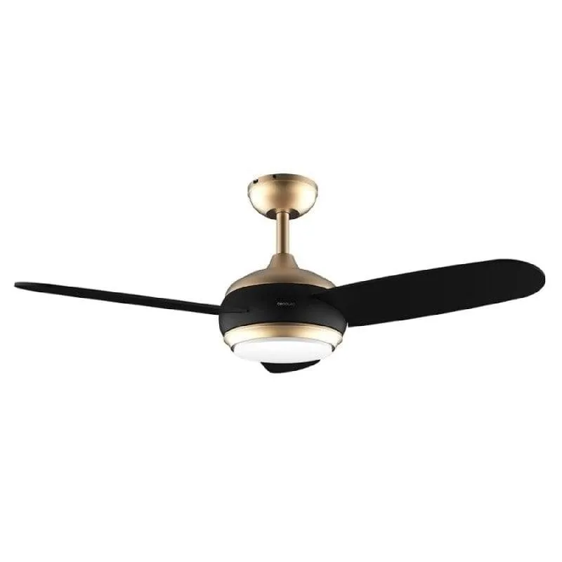 Ventilatore da soffitto Cecotec EnergySilence Aero 4265 Goldblack 65W LED 42" Telecomando - immagine 1