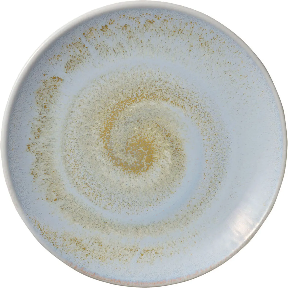 6x HEART&SOUL Piatto piano Perfect Match coup Breeze; 21x2.3 cm (ØxH); oro/blu chiaro/bianco; rotonda; 6 pz. / Pacco - immagine 1