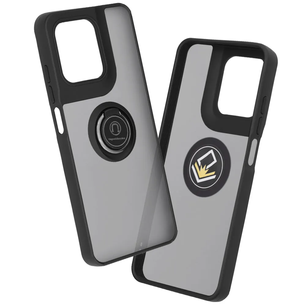 Custodia per Motorola Moto G15 / G15 Power, Techsuit, Glinth, Nera - immagine 1