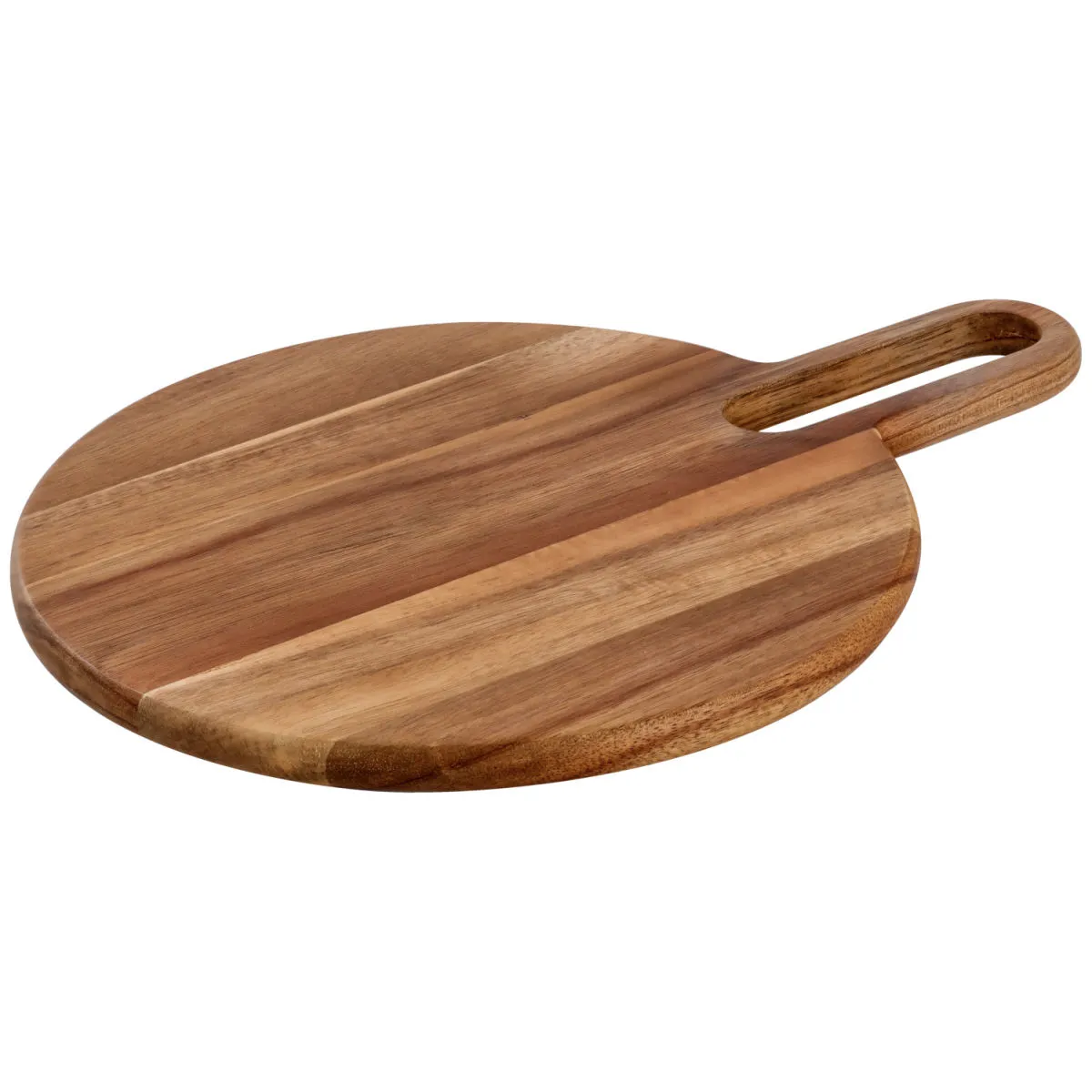 VEGA Tagliere Zamiro rotondo, con manico; 25x1.5 cm (ØxH); marrone; rotonda - immagine 1