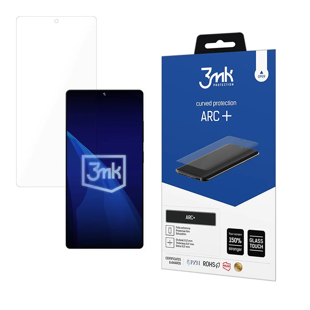 Pellicola protettiva per schermo 3MK ARC+ per Samsung Galaxy S25 Ultra S938, Plastica - immagine 1
