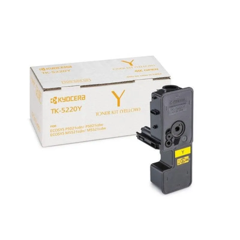 Cartuccia toner KYOCERA TK-5220Y 1 pezzo(i) Originale Giallo - immagine 1
