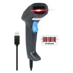 Lettore barcode per codici lineari USB Black HBCS1D10U - immagine 1