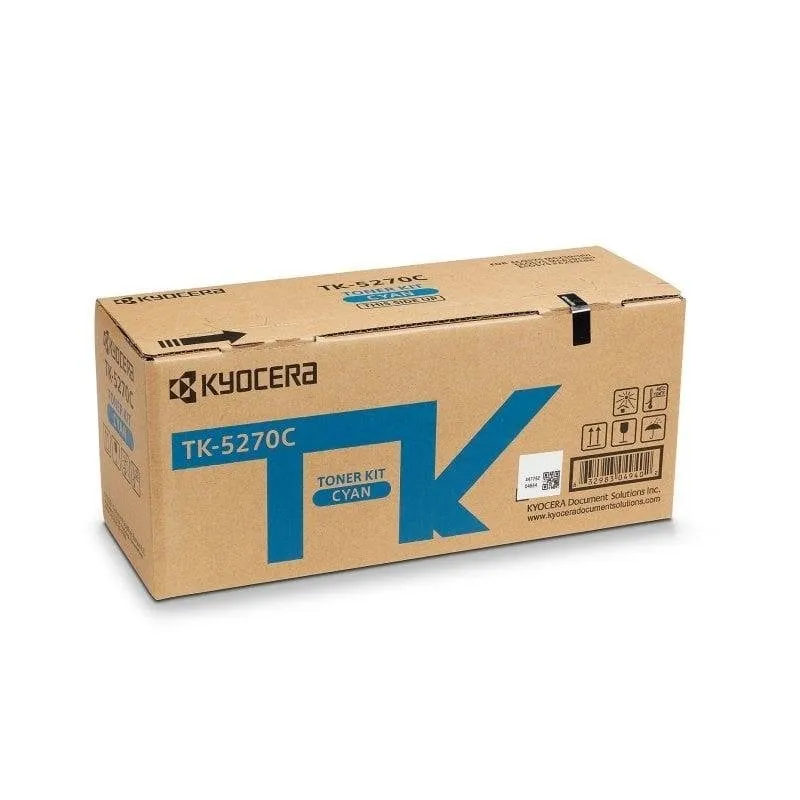Cartuccia toner KYOCERA TK-5270C 1 pz. Originale Ciano - immagine 1