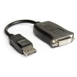 Adattatore video Displayport 4K 1.2 a Dvi Black XVADP12 DVAC - immagine 1
