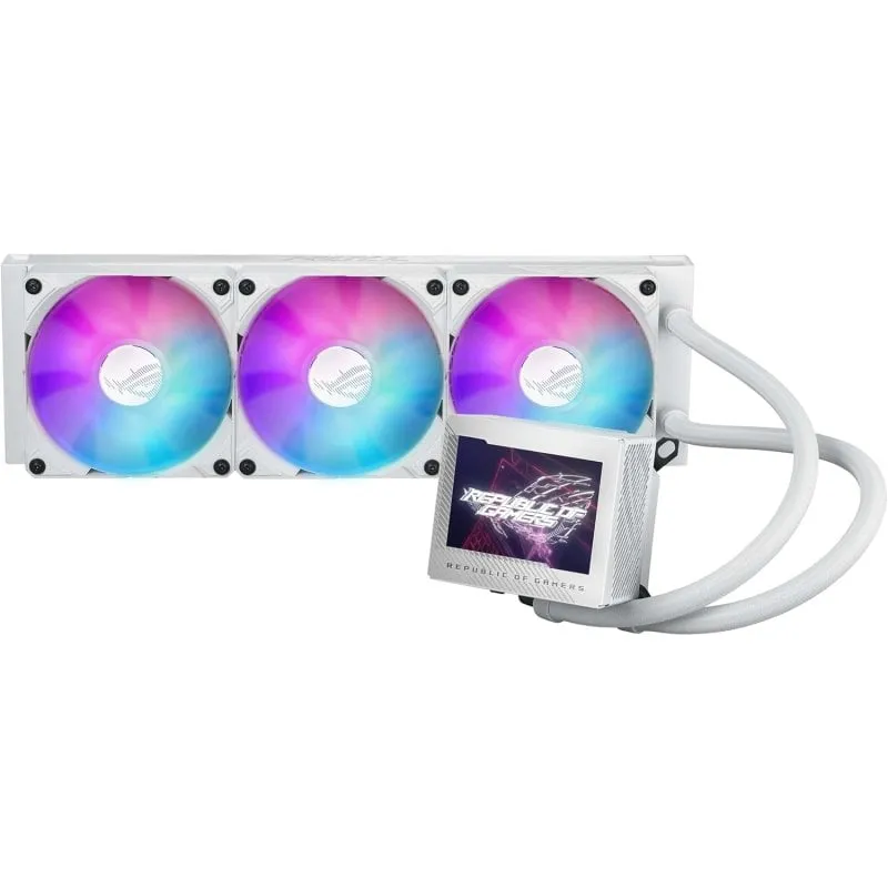 ASUS ROG RYUJIN III 360 ARGB White Edition Processore Sistema di raffreddamento a liquido all-in-one 12 cm Bianco 1 pz. - immagine 1