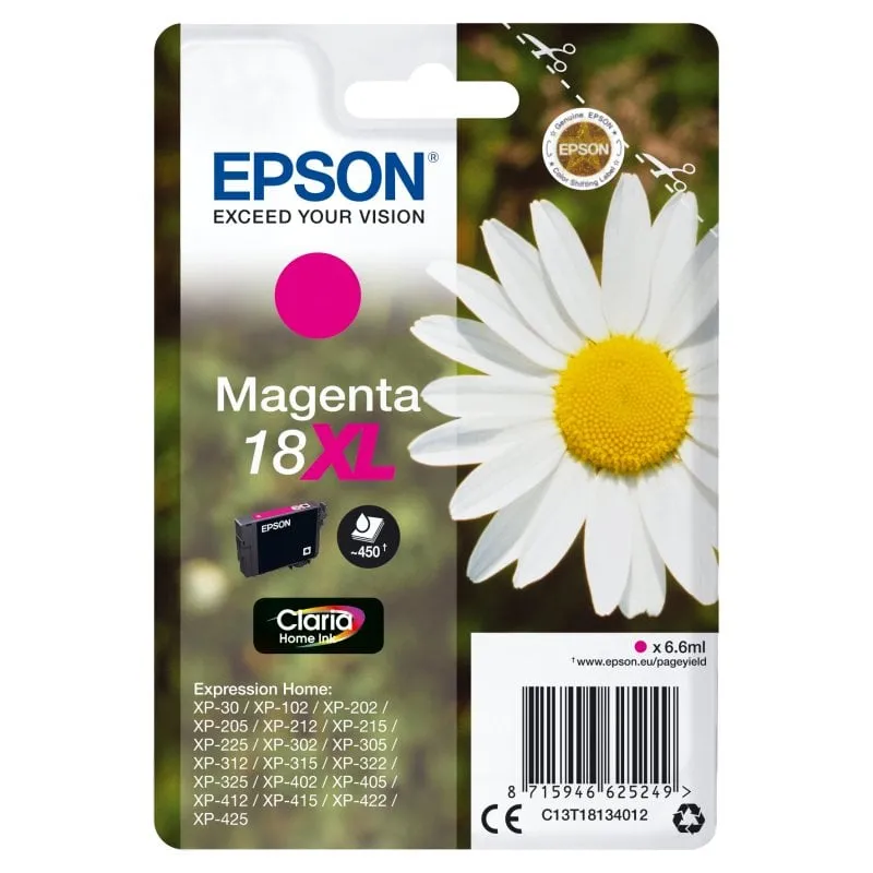 Cartuccia Epson Daisy 18XL Magenta (etichetta RF) - immagine 1