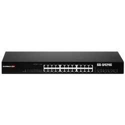 Switch di rete 24 porte SMB Web Smart Black GS 5424G Gigabit (1000Base-TX) - immagine 1
