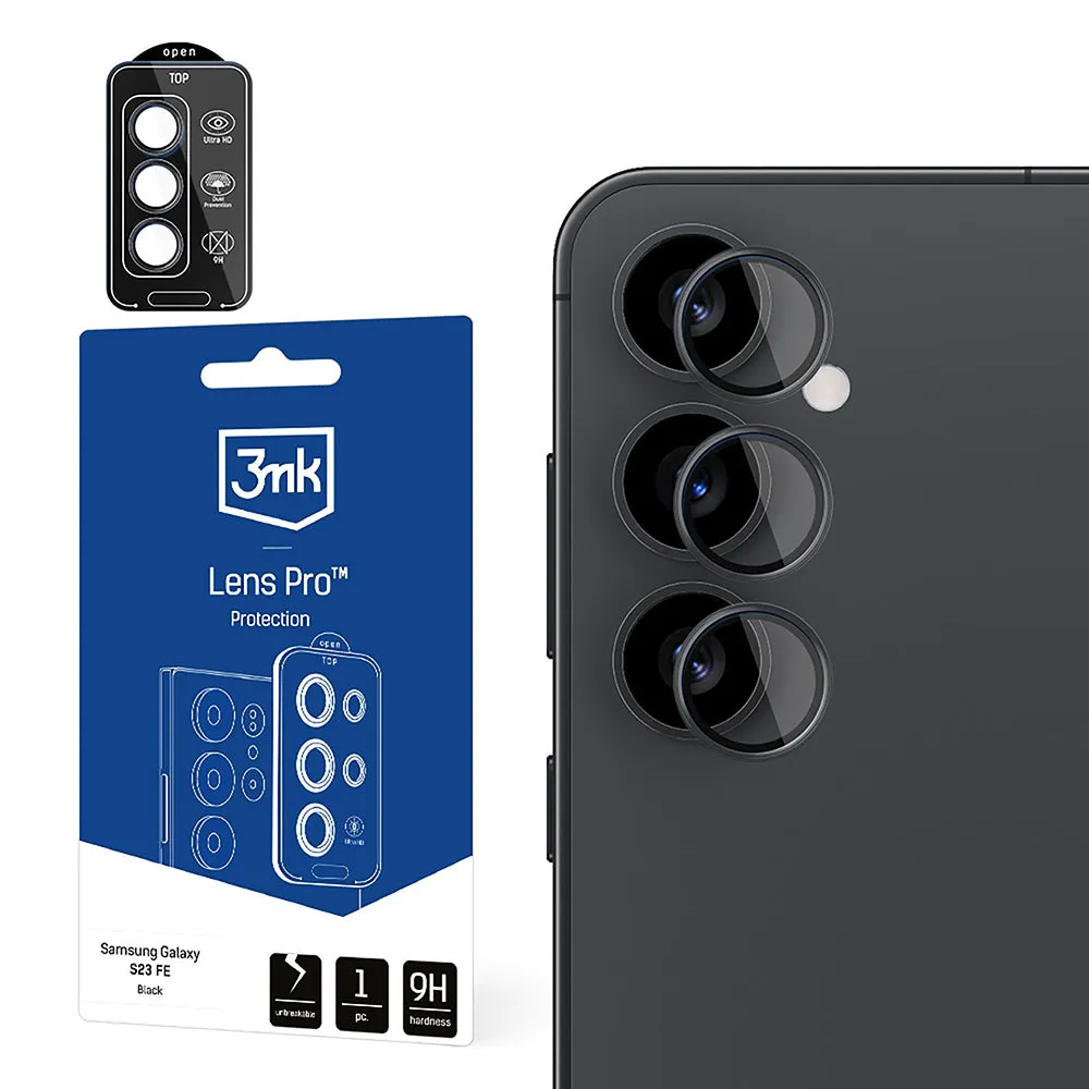 Pellicola protettiva per fotocamera posteriore 3MK Protection Pro per Samsung Galaxy S25 S931, vetro temperato, trasparente - immagine 1