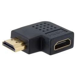 Connettore video Hdmi Angolato 270 Gradi Black IADAP HDMI 270 - immagine 1