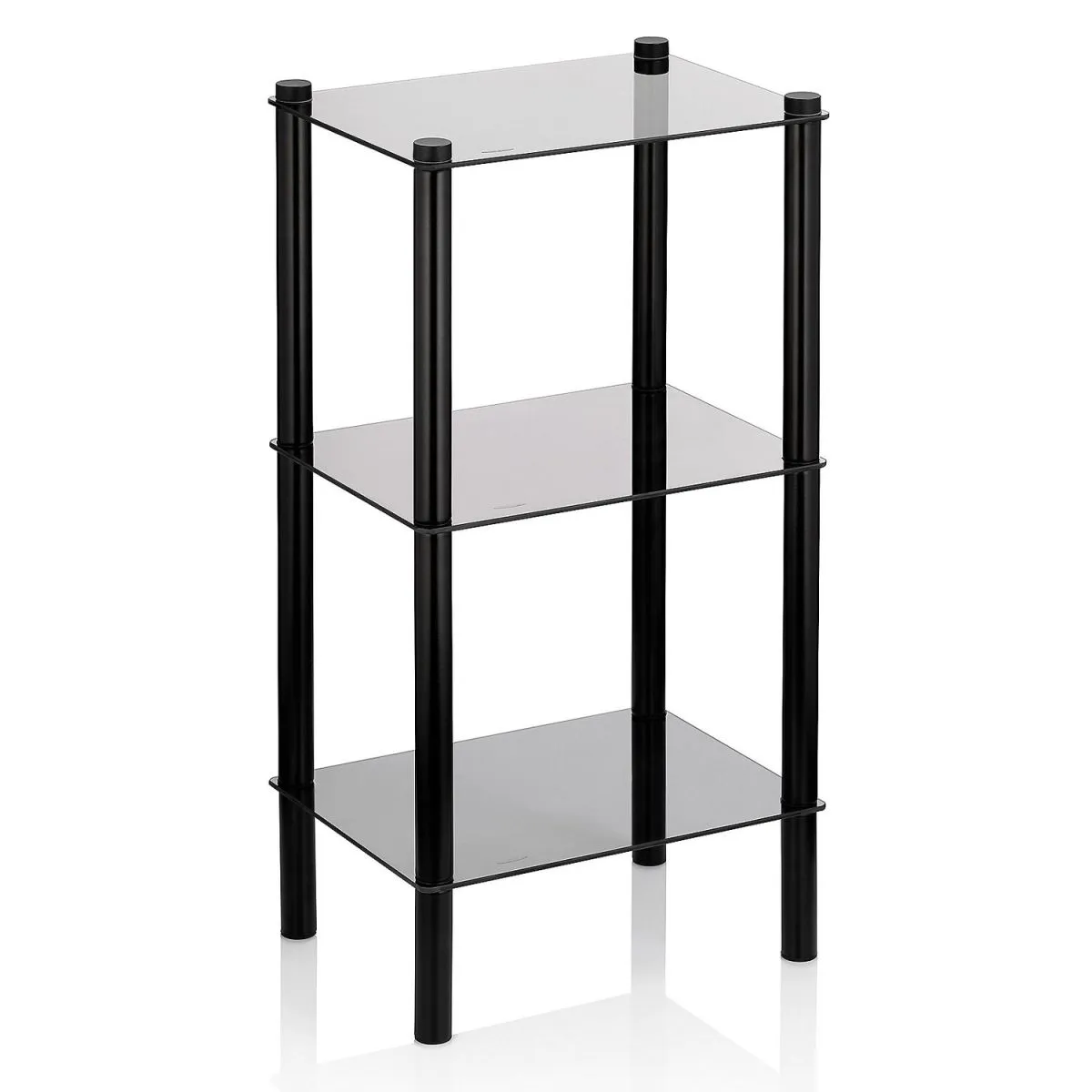 kela Scaffale Lars in metallo; 30x30x76.5 cm (LxPxH); nero - immagine 1