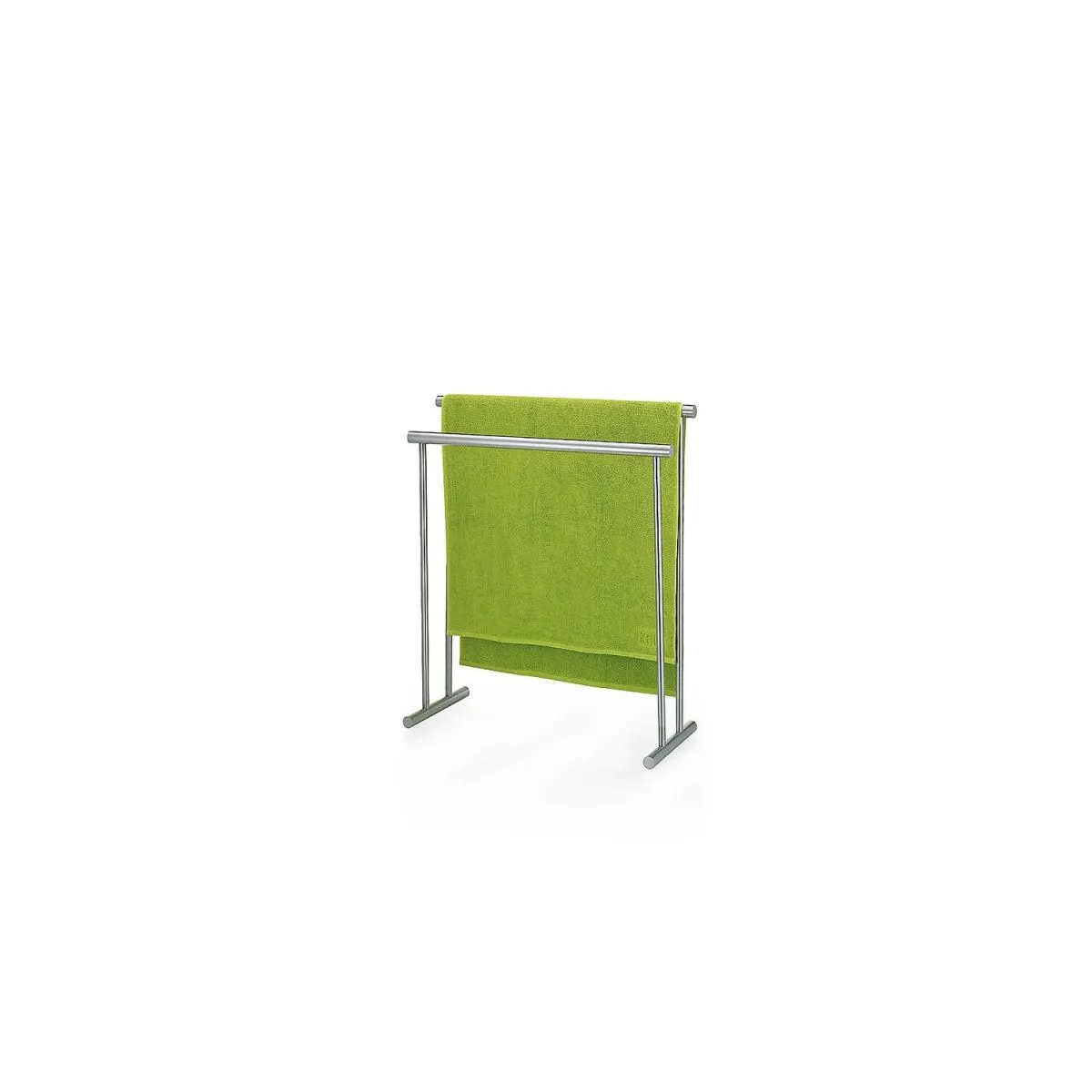 kela Portasciugamani Priamo in acciaio inox 18/10 satinato 76x30x85cm; 76x30x85 cm (LxLxH); argento - immagine 1