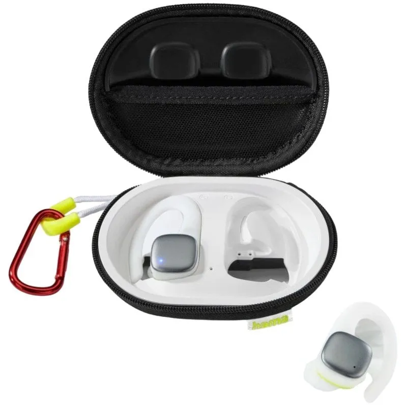 Cuffie Hama Spirit Athletics BT bianche/gialle - immagine 1