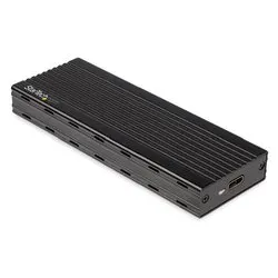 Box esterno hard disk M.2 PCI Express Usb C Nvme Enclosure M.2 Black M2E1BMU31C - immagine 1