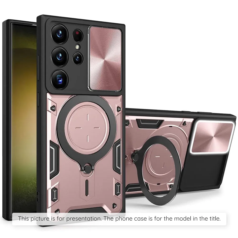 Custodia per Xiaomi Redmi A5 4G (Standard), Techsuit, CamGuard Pro, Rosa Dorato - immagine 1