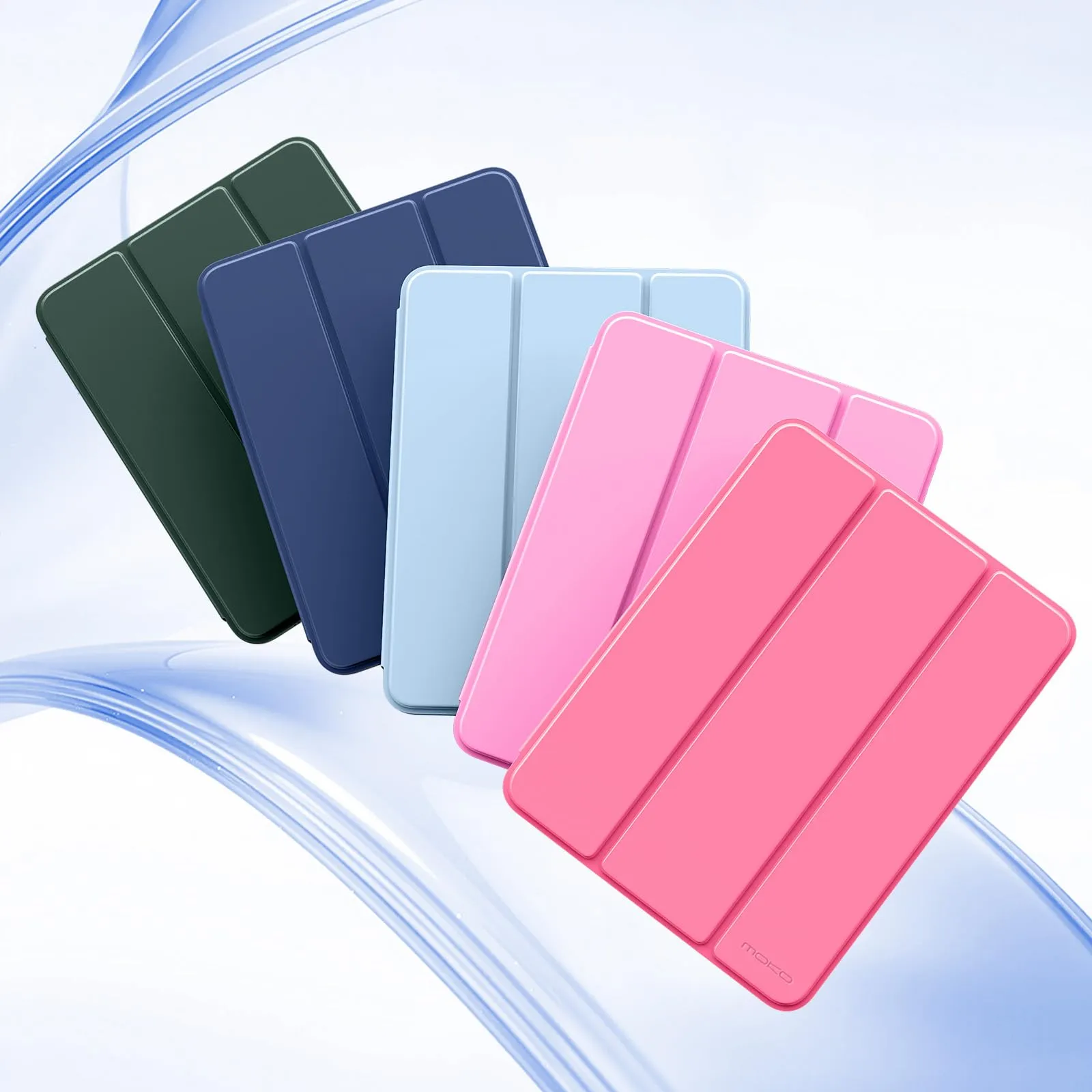 MoKo Custodia Sottile per iPad Air 11", iPad Air 5a/4a Gen, Cielo Blu - immagine 8