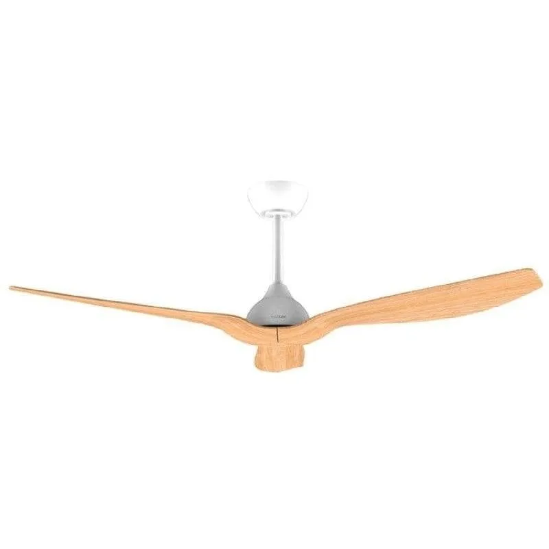 Ventilatore da soffitto Cecotec EnergySilence Aero 5200 40W 132cm 6 velocità Timer Bianco Legno - immagine 1