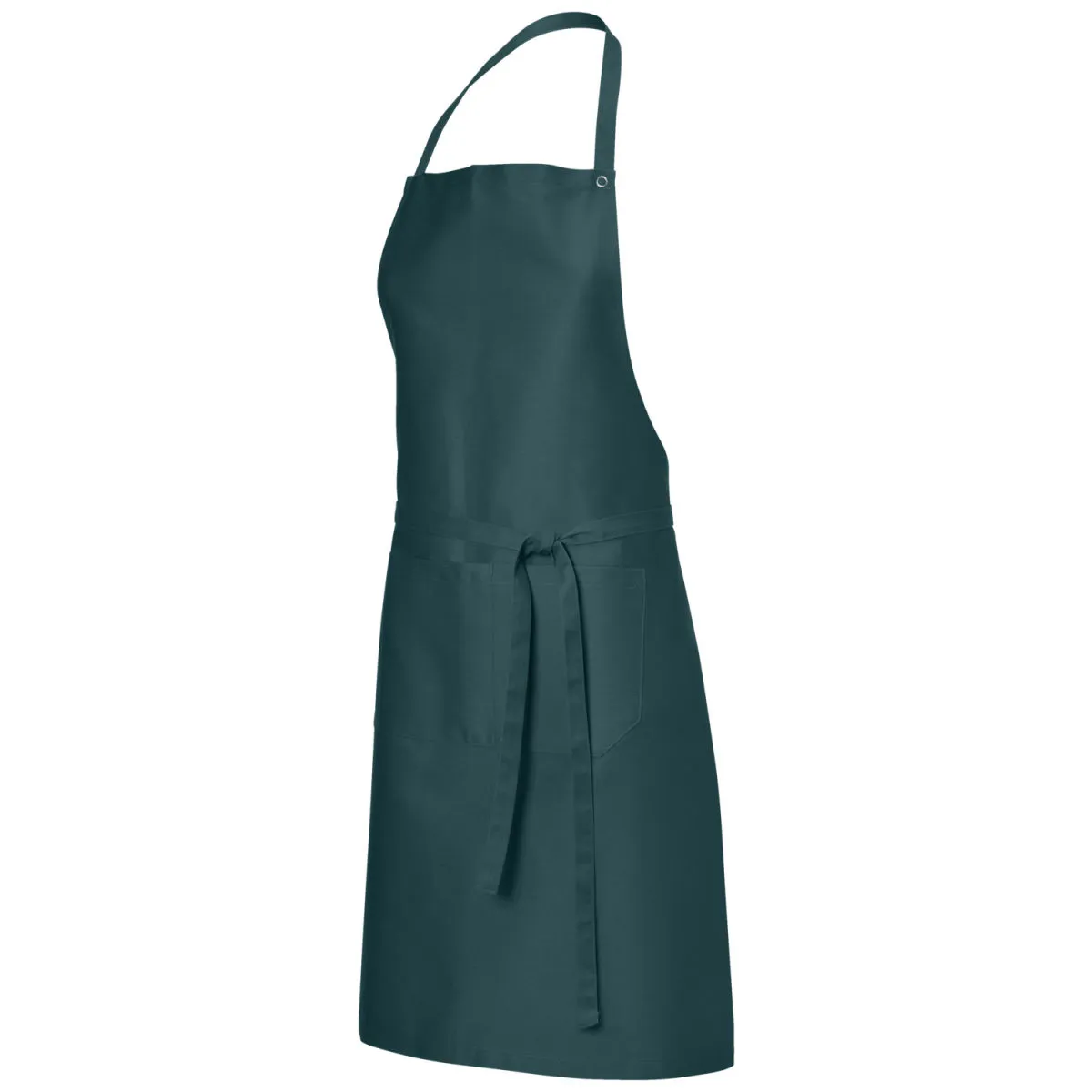 JOBELINE Grembiule con pettorina Nando 88x100 cm (LxL); 88x100 cm (LxL); verde petrolio - immagine 1