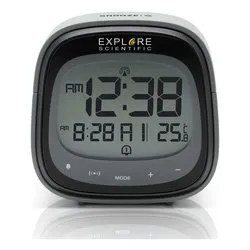 Sveglia Multifunzione radiocontrollata Black e Gray RDC3006 - immagine 1