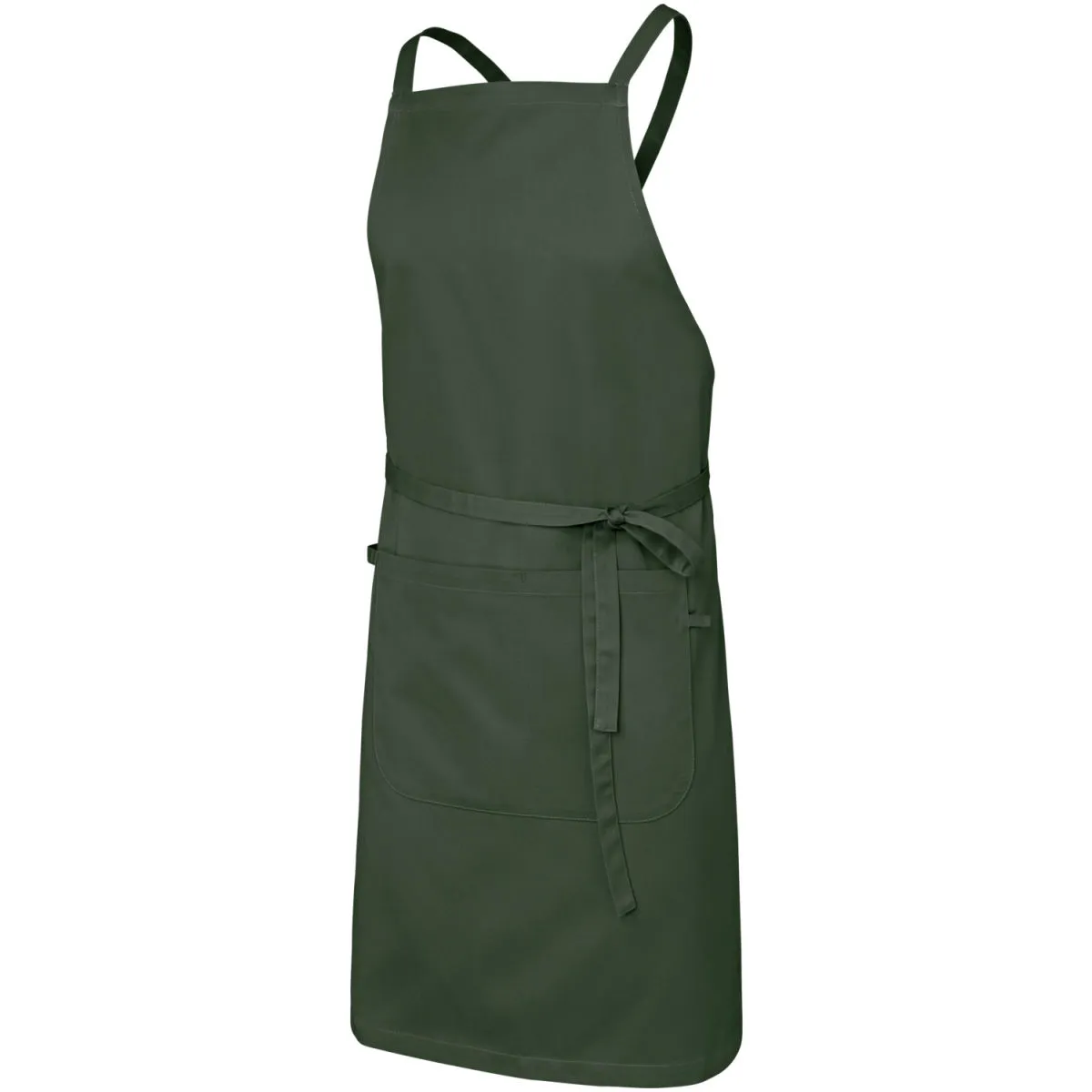 JOBELINE Grembiule con pettorina Botero 88x100 (LxL); 88x100 cm (LxL); verde scuro - immagine 1