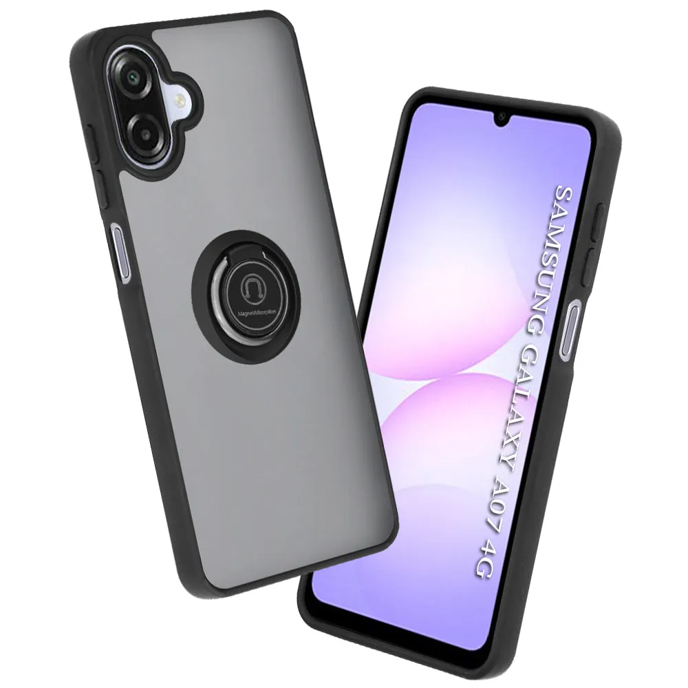 Custodia per Samsung Galaxy A07 4G A075, Techsuit, Glinth, Nera - immagine 1