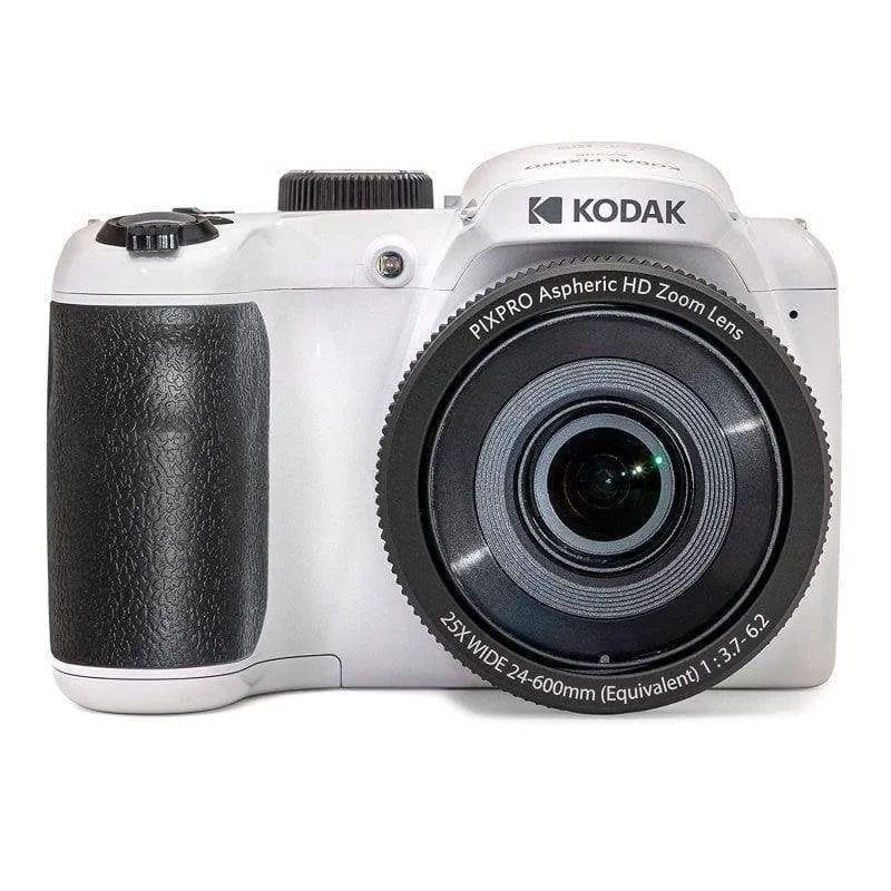 Fotocamera Bridge Kodak Pixpro AZ255 16MP Zoom 25x F/4.3-6.5mm Full HD Bianco - immagine 1