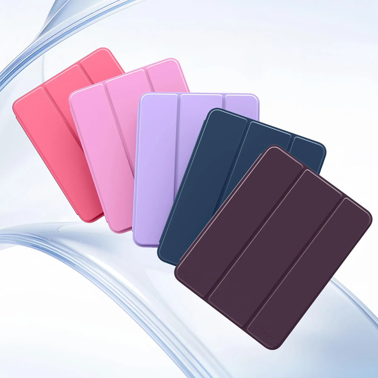 MoKo per iPad A16 11ª/10ª Generazione Custodia con Portapenne, Viola Scuro - immagine 8