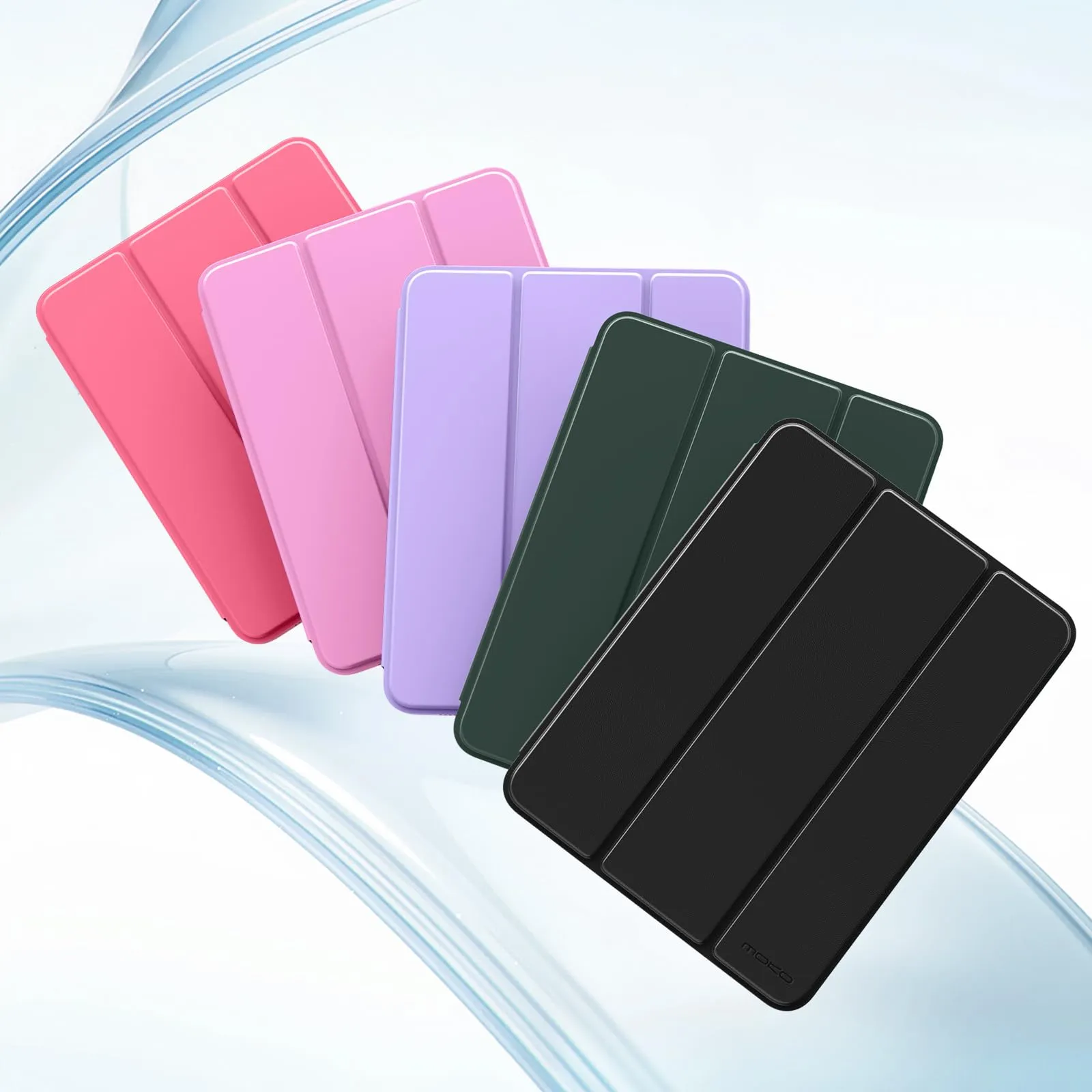 MoKo per iPad A16 11ª/10ª Generazione Custodia con Portapenne, Nero - immagine 8